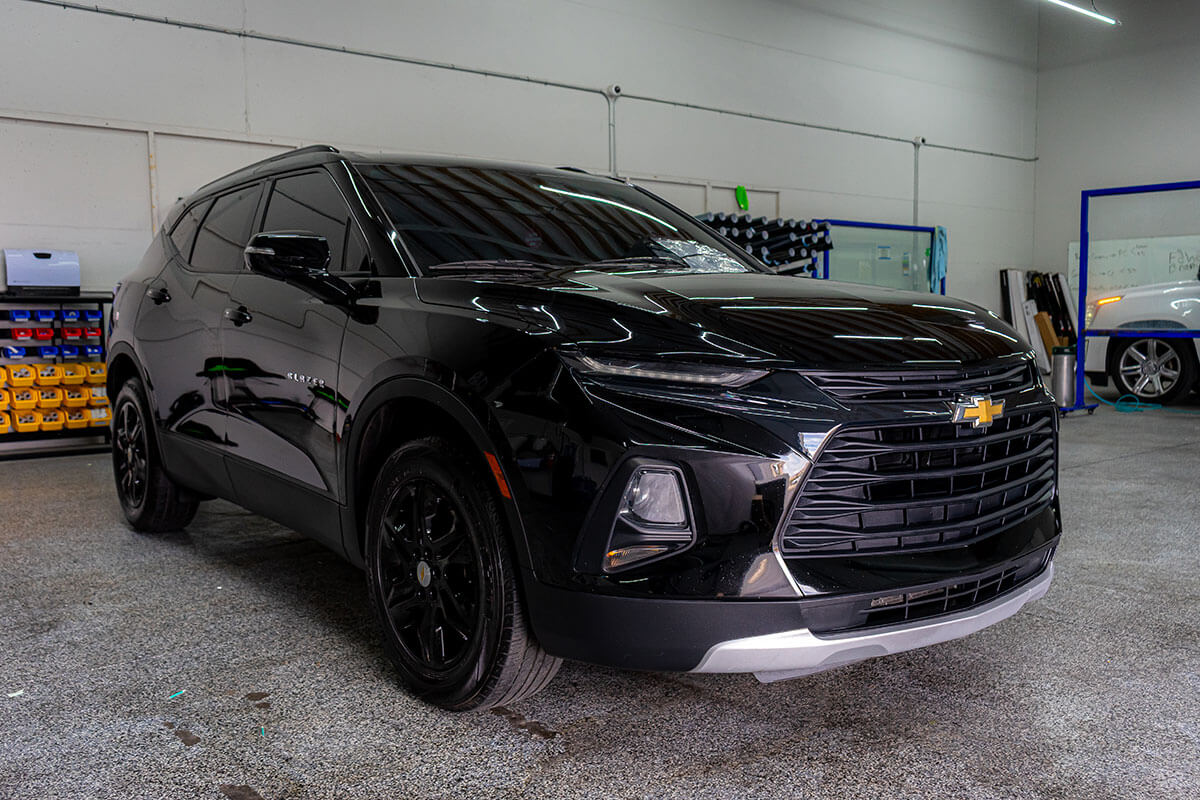 SUV finished with 3M ceramic coating at Polar Tint Spring Valley Ranch
